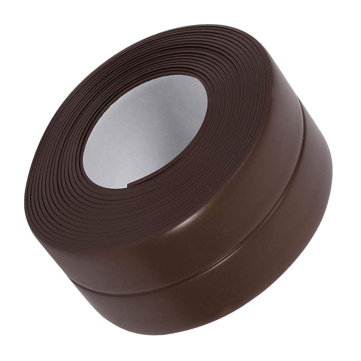 Self Adhesive Bath And Wall Sealing Strip Sink Basin Edge Trim Kitchen (Brown 22mm x 3.2m)