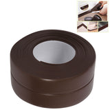 Self Adhesive Bath And Wall Sealing Strip Sink Basin Edge Trim Kitchen (#4 Brown 38mm x 3.2m) - Extra Image