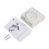 220V Room Mechanical Temperature Controller Thermostat Switch For Central Air Conditioning New