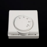 220V Room Mechanical Temperature Controller Thermostat Switch For Central Air Conditioning New - Close-Up Angle