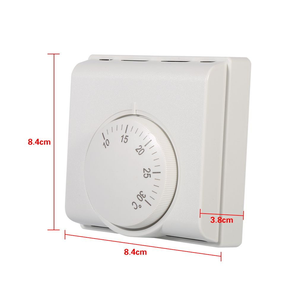 220V Room Mechanical Temperature Controller Thermostat Switch For Central Air Conditioning New