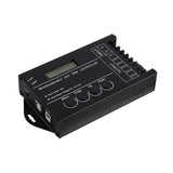 DC12/24V 20A Programmable LED Time Controller 5 Channels Color Adjustable With CD USB Cable - Front View