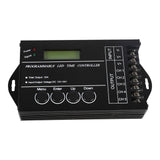DC12/24V 20A Programmable LED Time Controller 5 Channels Color Adjustable With CD USB Cable - Low Angle