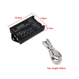 DC12/24V 20A Programmable LED Time Controller 5 Channels Color Adjustable With CD USB Cable - Extra Image