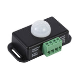 DC 12V/24V Body Security Infrared PIR Motion Sensor Detector Switch for LED Light Strip