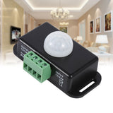 DC 12V/24V Body Security Infrared PIR Motion Sensor Detector Switch for LED Light Strip