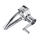 Multifunctional Kitchen Craft Rotary Stainless Steel Cheese Grater 1 Drums Slice Shred Tool - Close-Up Angle
