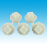 5Pcs Home Kitchen Meat Grinder Parts Plastic Gear Sleeve Fit for Bosch