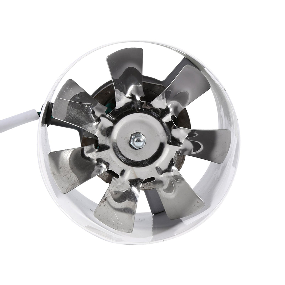Inline Duct Fan Exhaust Ventilation Home Indoor Air Vent Cooling Steel Blade 220V 20W