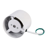 Inline Duct Fan Exhaust Ventilation Home Indoor Air Vent Cooling Steel Blade 220V 20W