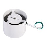 Inline Duct Fan Exhaust Ventilation Home Indoor Air Vent Cooling Steel Blade 220V 20W - Close-Up Angle