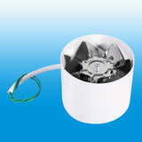 Inline Duct Fan Exhaust Ventilation Home Indoor Air Vent Cooling Steel Blade 220V 20W - Extra Image