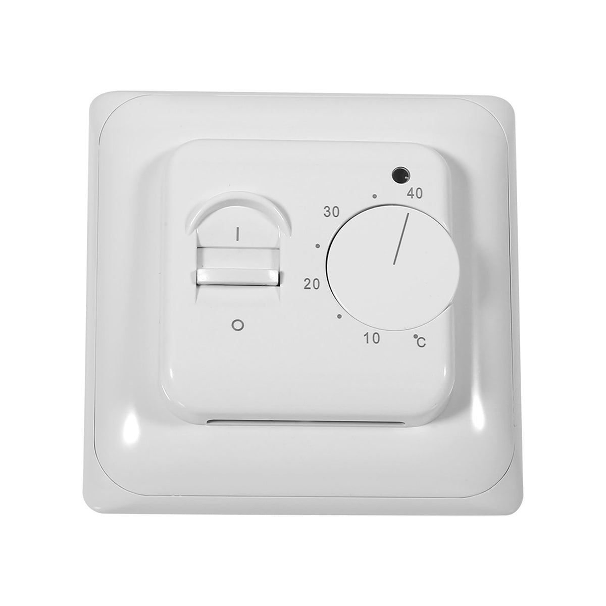 Room Floor Mechanical Manual Heating Thermostat Air Condition Temperature Control Switch 220V