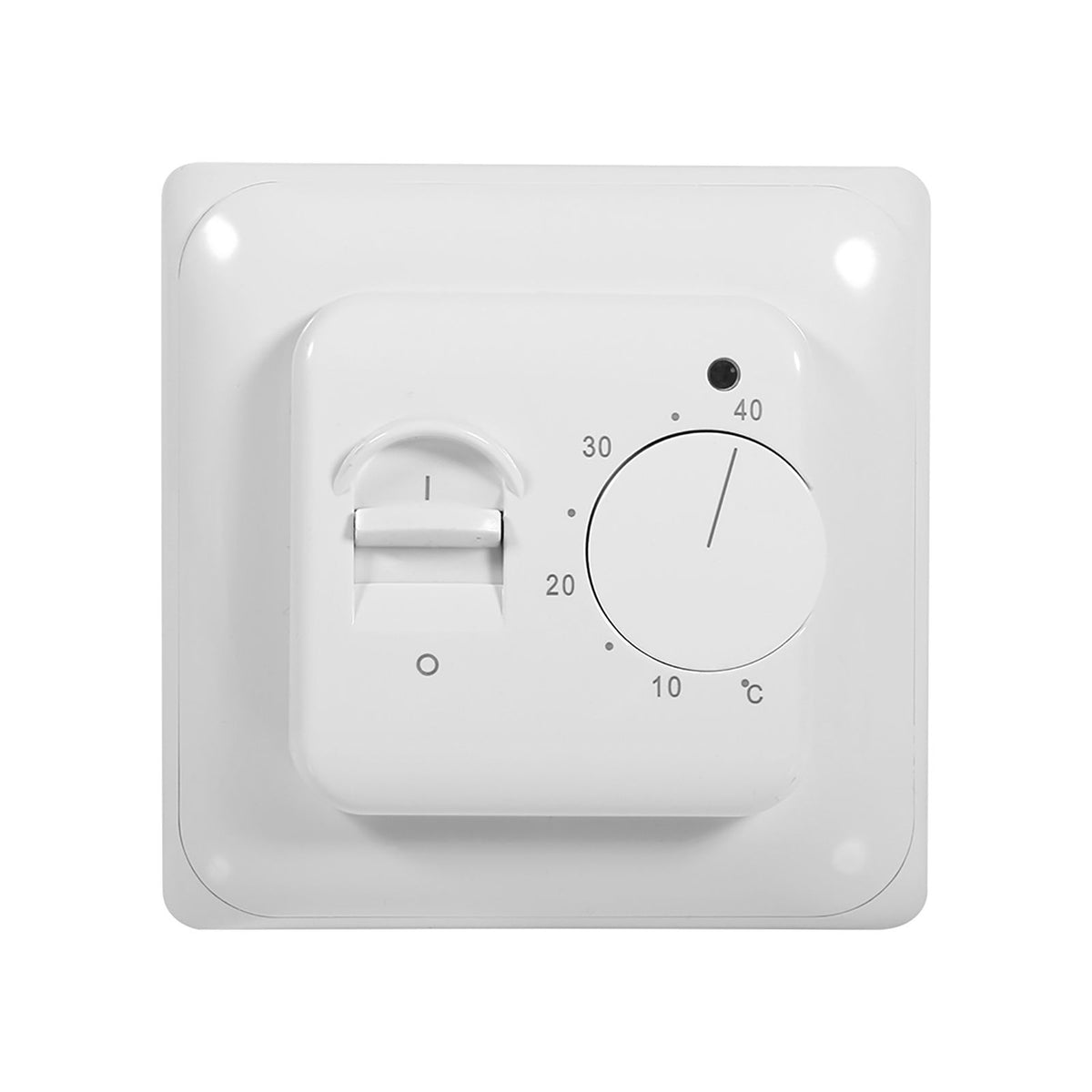 Room Floor Mechanical Manual Heating Thermostat Air Condition Temperature Control Switch 220V