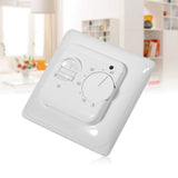 Room Floor Mechanical Manual Heating Thermostat Air Condition Temperature Control Switch 220V - Extra Image
