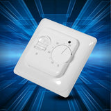 Room Floor Mechanical Manual Heating Thermostat Air Condition Temperature Control Switch 220V - Extra Image