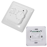 Room Floor Mechanical Manual Heating Thermostat Air Condition Temperature Control Switch 220V - Extra Image