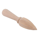 1Pcs Useful Wooden Fruit Orange Lemon Juicer Squeezer Reamer Home Restaurant Kitchen Use New