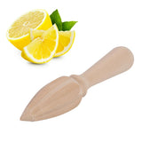 1Pcs Useful Wooden Fruit Orange Lemon Juicer Squeezer Reamer Home Restaurant Kitchen Use New - Extra Image
