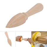 1Pcs Useful Wooden Fruit Orange Lemon Juicer Squeezer Reamer Home Restaurant Kitchen Use New