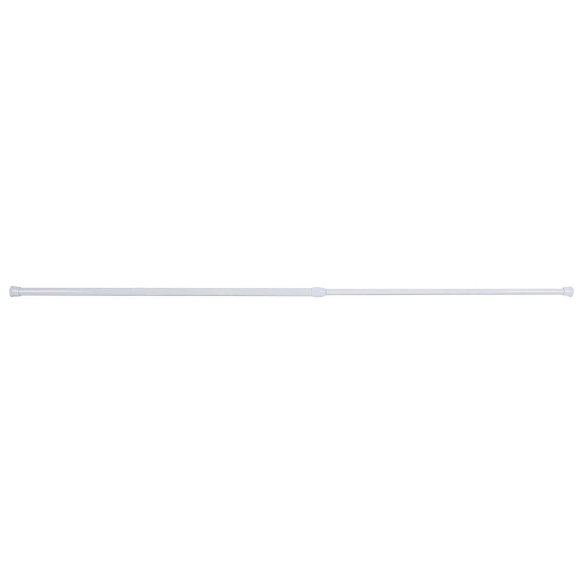 Extendable Spring Telescopic Shower Bathroom Window Curtain Rail Loaded Pole Rod 55‑90cm