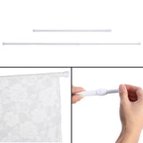 Extendable Spring Telescopic Shower Bathroom Window Curtain Rail Loaded Pole Rod 55‑90cm - Extra Image