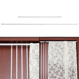 Extendable Spring Telescopic Shower Bathroom Window Curtain Rail Loaded Pole Rod 55‑90cm - Extra Image