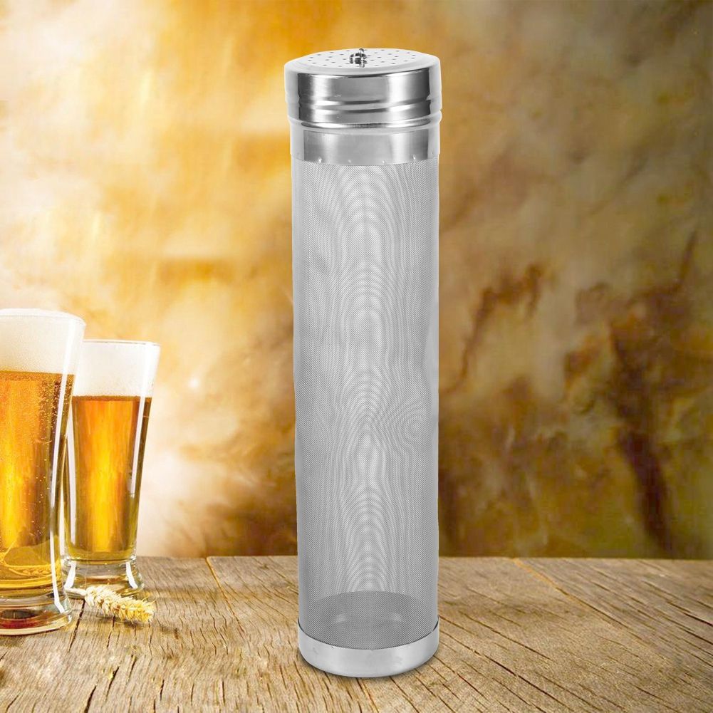 Stainless Steel Homebrew Beer Wine Hopper Filter Strainer 300 Micron Useful Home Accessory