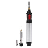 4 In 1 Cordless Butane Gas Soldering Iron Kit Temperature Adjustable Welding Torches Tool