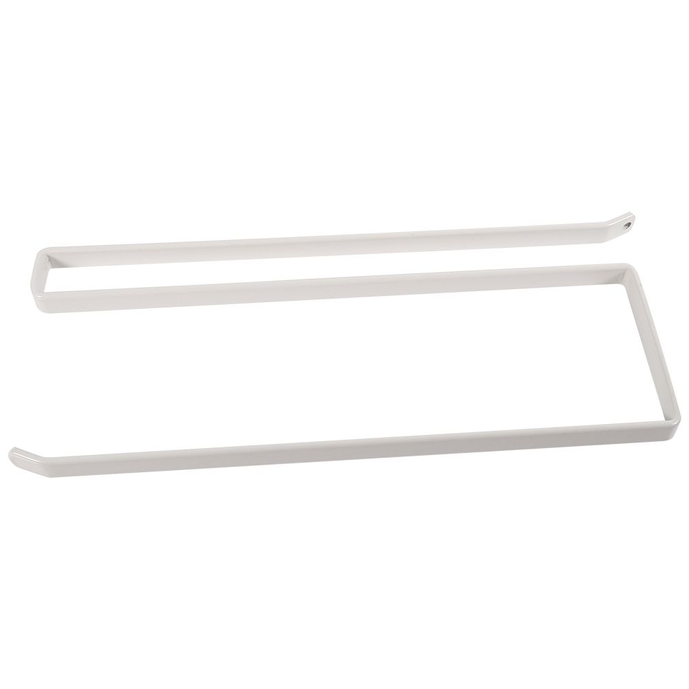 Under Cabinet Paper Roll Towel Hanging Holder Rack Stainless Metal Kitchen Storage Organizer