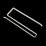 Under Cabinet Paper Roll Towel Hanging Holder Rack Stainless Metal Kitchen Storage Organizer