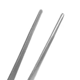 Stainless Steel Silver Long Food Tongs Straight Home Medical Tweezers Garden Kitchen Tool 30cm - Extra Image
