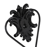 Paper Towel Holder Wall mounted Tissue Rack for Kitchen Bathroom (Black) - Extra Image