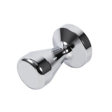 Stainless Steel Espresso Tamper Coffee Bean Press Tool With 51mm Diameter Flat Base Hot - Top-Down View