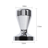 Stainless Steel Espresso Tamper Coffee Bean Press Tool With 51mm Diameter Flat Base Hot
