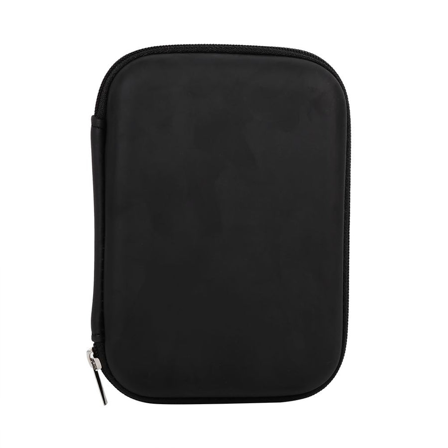 Digital Accessories Cable Earphone Storage Organizer USB Flash Drive Case Bag Hot (Black)
