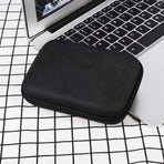 Digital Accessories Cable Earphone Storage Organizer USB Flash Drive Case Bag Hot (Black)