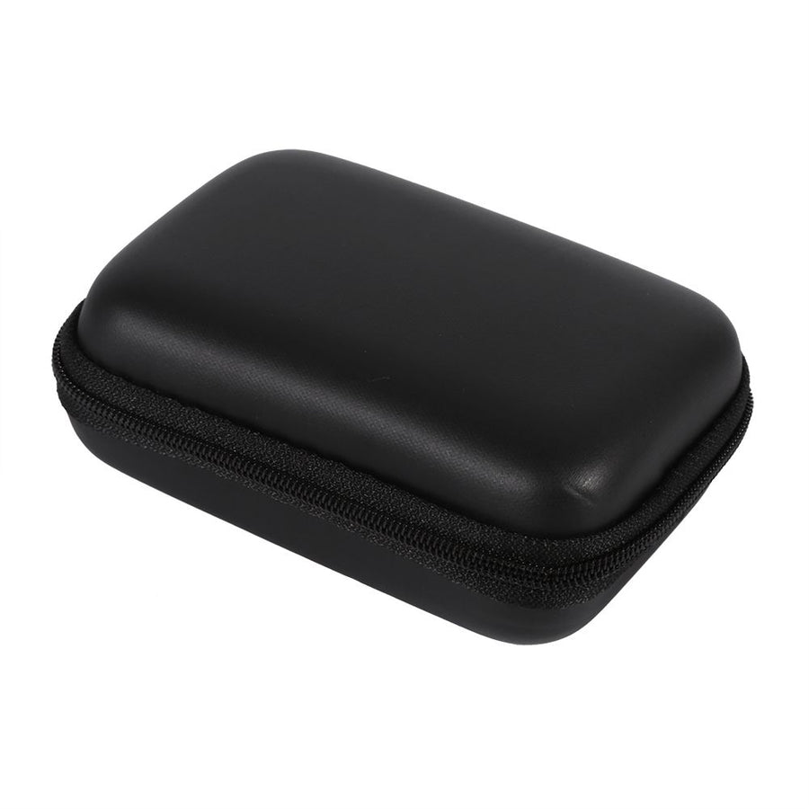 Mini Storage Bag Gadgets Organizer Portable Case For Earphone U Disk Data Cable Hot (Black)