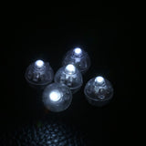 100Pcs/lot Round Flash Ball Lamps Balloon Lights Home Christmas Wedding Party Decor White