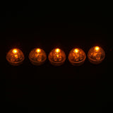 100Pcs/lot Round Flash Ball Lamps Balloon Lights Christmas Wedding Party Decoration Yellow