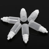 50PCS 10ml Volume Empty Plastic Squeezable Bottles Eye Liquid Container Dropper