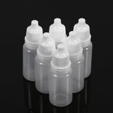 50PCS 10ml Volume Empty Plastic Squeezable Bottles Eye Liquid Container Dropper