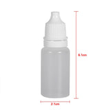 50PCS 10ml Volume Empty Plastic Squeezable Bottles Eye Liquid Container Dropper