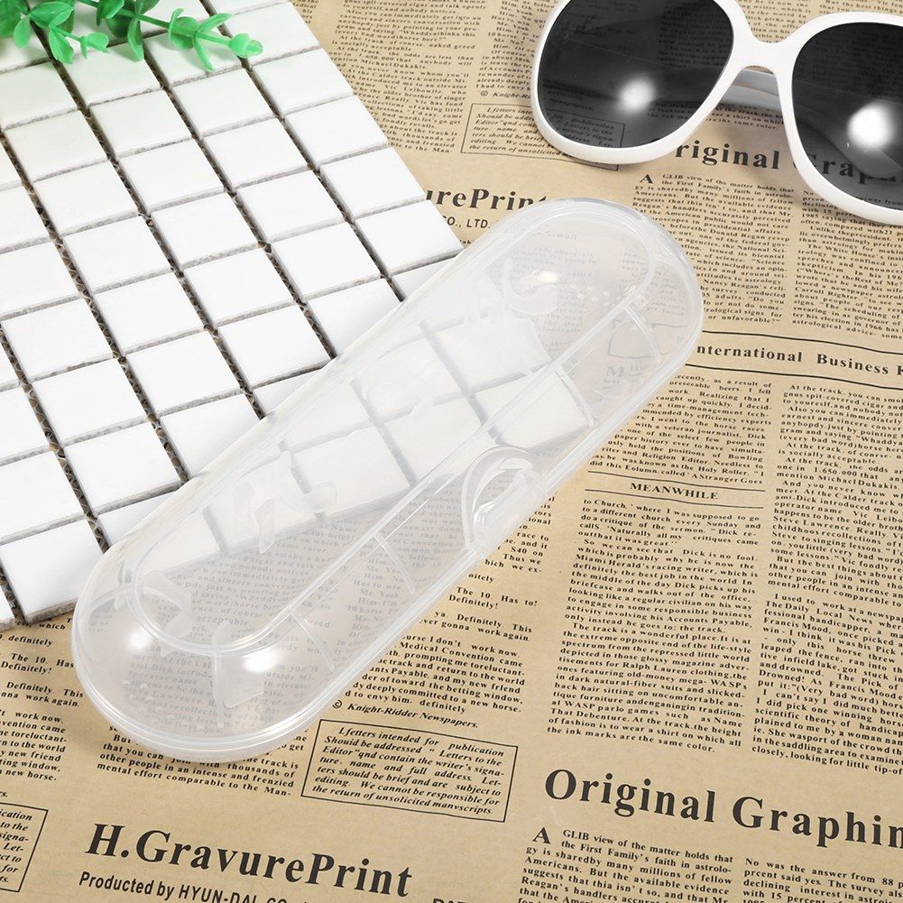 Plastic Electric Toothbrush Storage Organizer Box Case Holder Bathroom Travel Camping Portable
