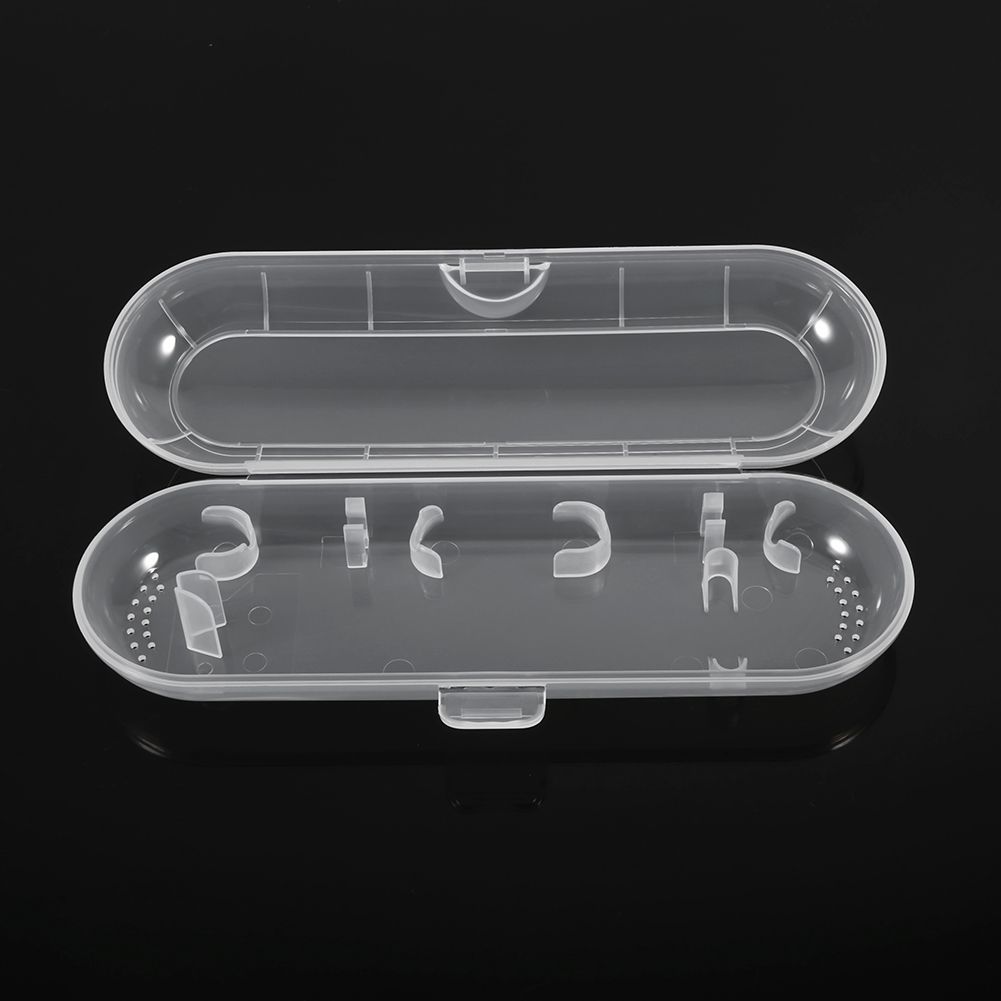 Plastic Electric Toothbrush Storage Organizer Box Case Holder Bathroom Travel Camping Portable