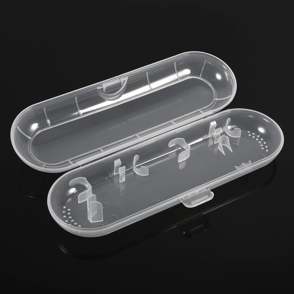 Plastic Electric Toothbrush Storage Organizer Box Case Holder Bathroom Travel Camping Portable