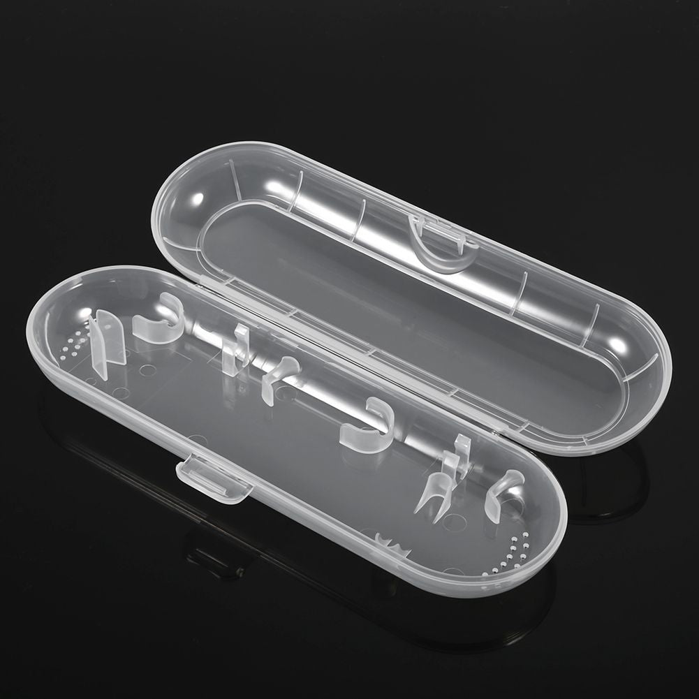 Plastic Electric Toothbrush Storage Organizer Box Case Holder Bathroom Travel Camping Portable