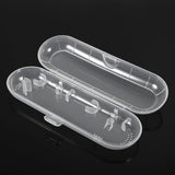 Plastic Electric Toothbrush Storage Organizer Box Case Holder Bathroom Travel Camping Portable - Close-Up Angle
