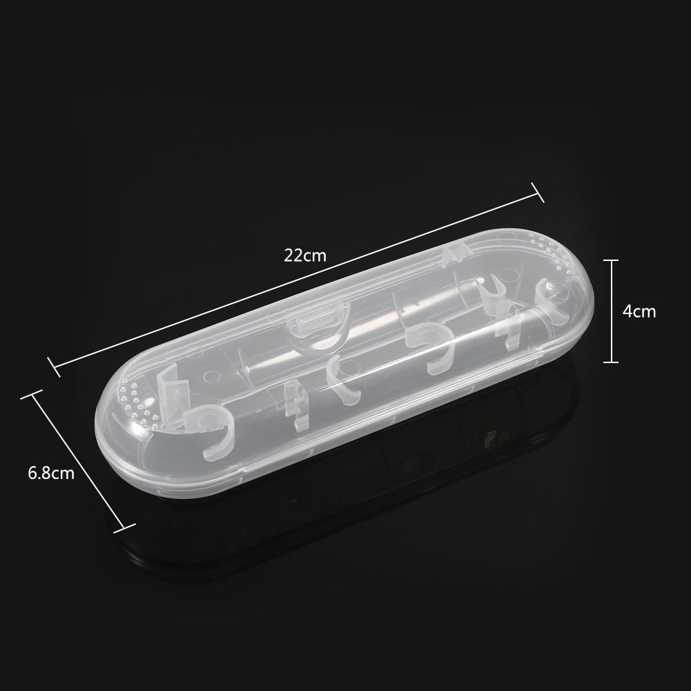 Plastic Electric Toothbrush Storage Organizer Box Case Holder Bathroom Travel Camping Portable