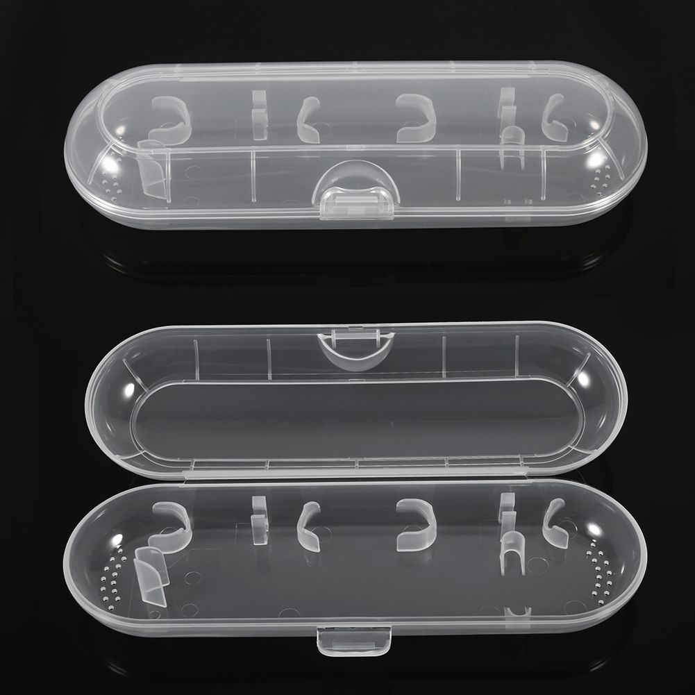Plastic Electric Toothbrush Storage Organizer Box Case Holder Bathroom Travel Camping Portable